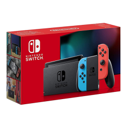 1 - Nintendo Switch V2 Console Neon Red / Blue